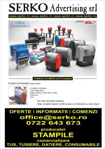 Vindem stampile firma SRL-D